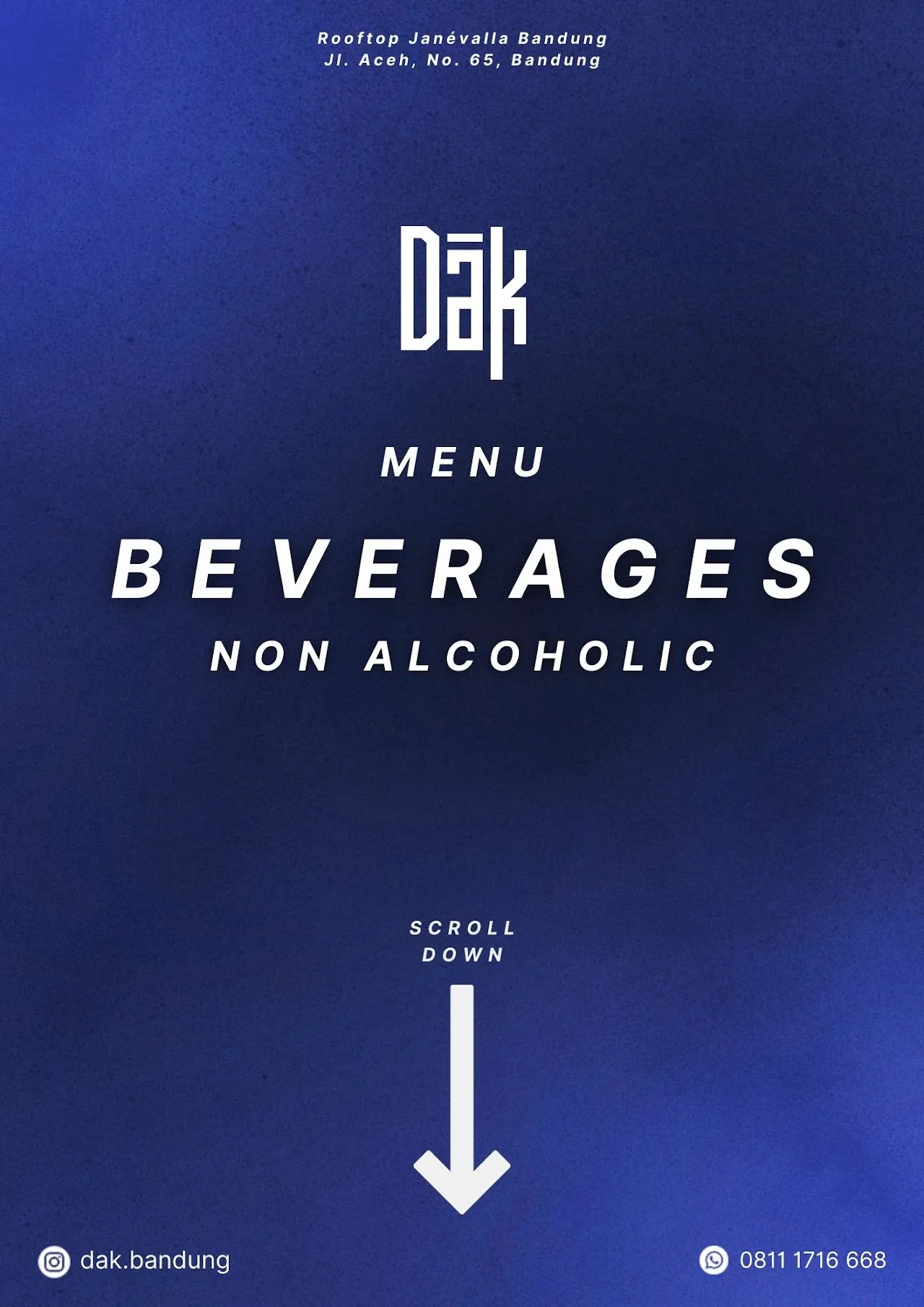 DAK Social Club menu 30