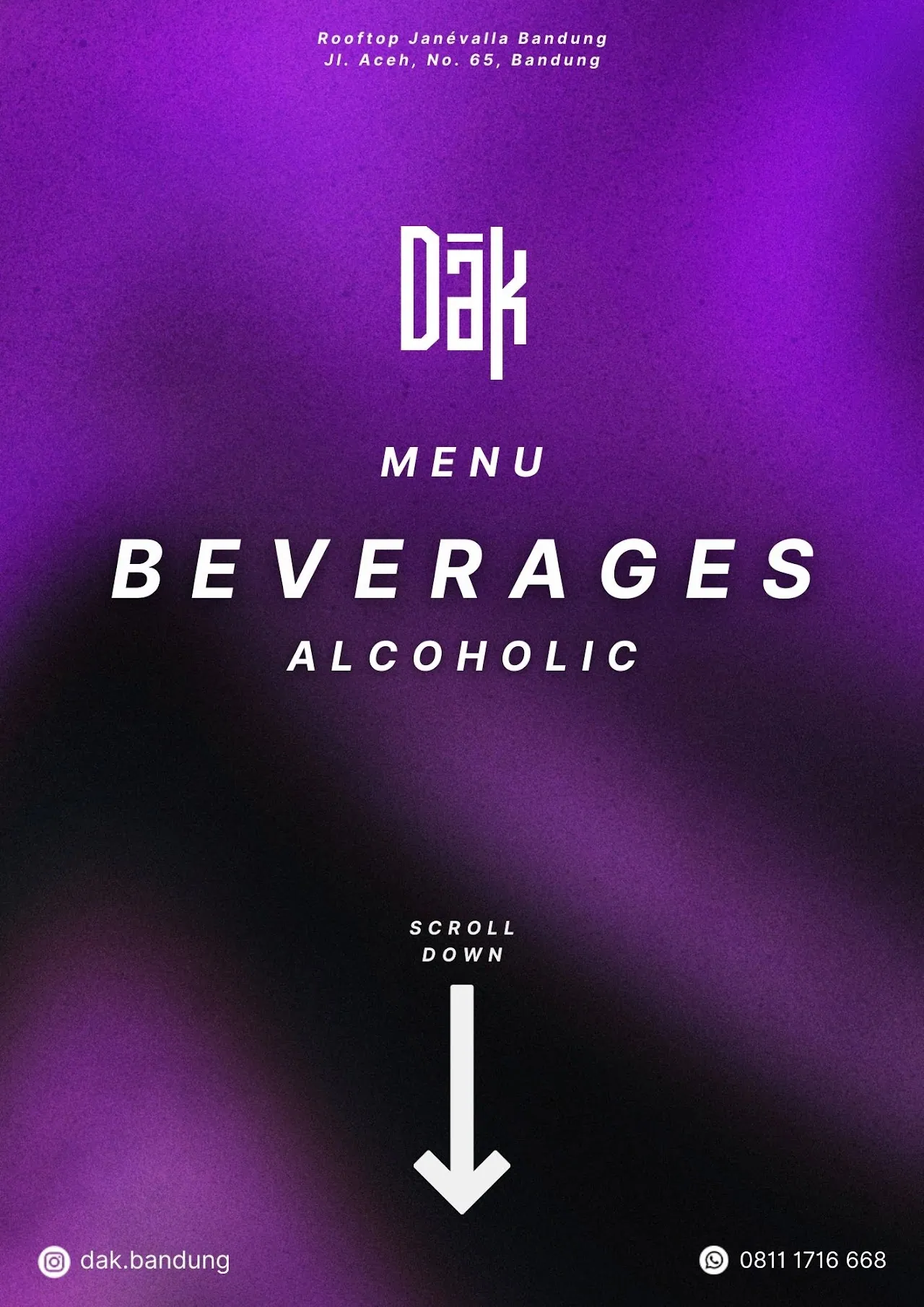 DAK Social Club menu 34