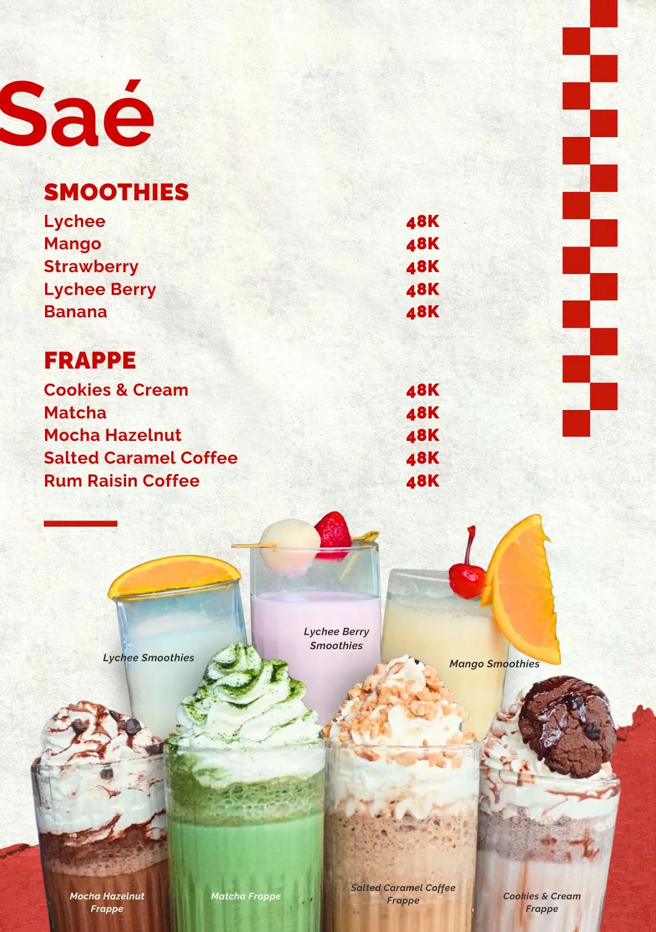 Saé 24H menu 29